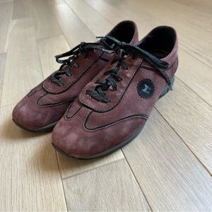 MEPHISTO Yael Oxford Suede Sneakers